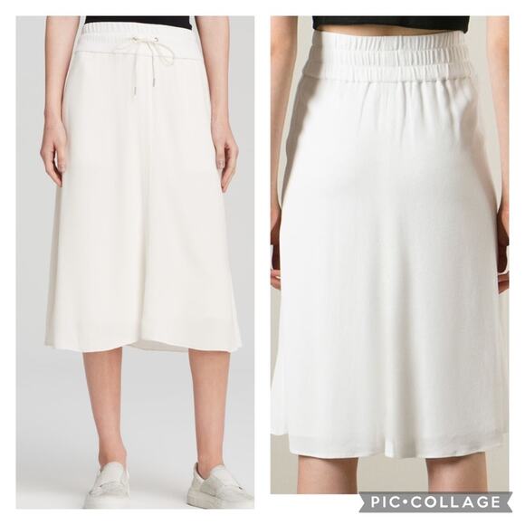 Helmut Lang Dresses & Skirts - Helmut Lang  Pull-On Drawstring Skirt